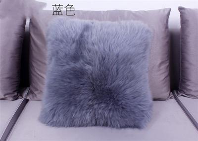 Cina Cuscino di Seat decorativo della lana d'agnello del sofà della sedia molle con la pelle di pecora genuina in vendita