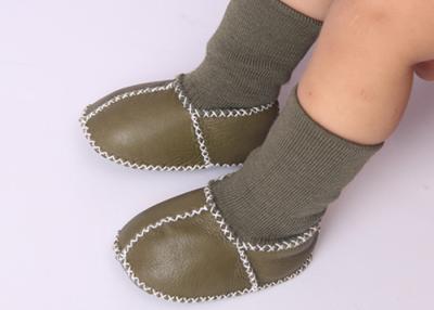 China Doppelte Gesichts-Schaffell-Babyschuhe zu verkaufen