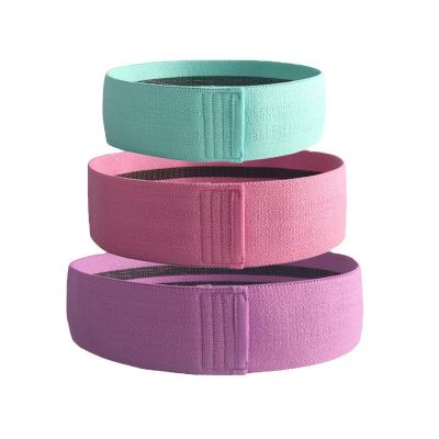 China High Elasticity PP Yoga Material Elastic Resistance Band Resistance Band For Fitness Stovepipe for sale