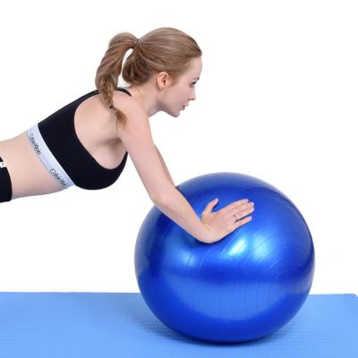 China Thickened explosion-proof thickened explosion-proof yoga auxiliary supplies PVC material professional yoga ball for sale