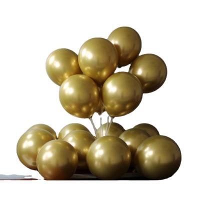 China Promotional Toy 10inch Metallic Latex Pearlescent Chrome Chrome Balloons For Party Decoration for sale