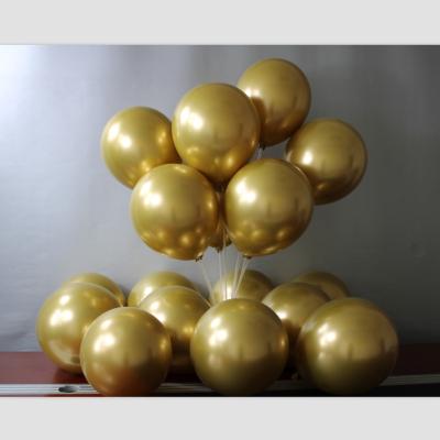 China 10inch Promotional Toy Natural Latex Chrome Balloon for Valentine Party Decoration for sale