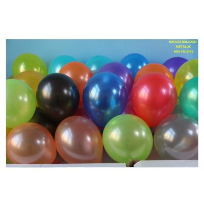 China High Quality Colorful Metallic Latex Balloons Promotional &wedding 5-36inch Toy Party for sale