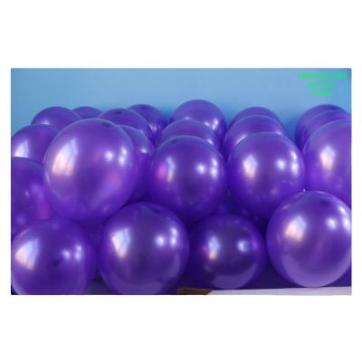 China Promotional Toy 12inch Latex Metallic Balloons For Wedding Birthday Party Decorations Pass The Chrome Balloon for sale