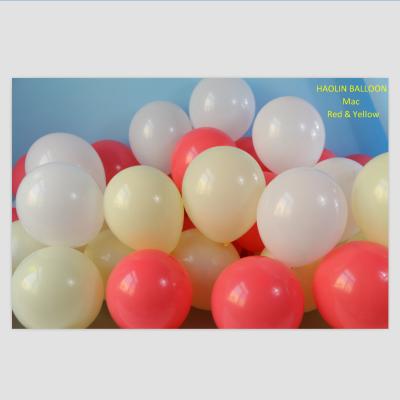 China Promotional Toy 10inch 2.2g Home Wedding Birthday Party Decoration Balloons Macaron Latex Balloons Wholesale from China for sale