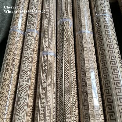 China Reconditioned Wood Casting Traditional Height Quality White Embossed Wood Beading Castings for sale