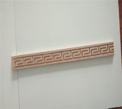 China Ornamental Greek Teak Head Molding Carved Wood Moldings for sale