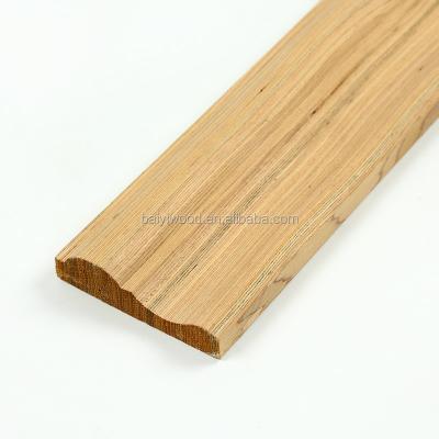 China Traditional Reconditioned Wooden Ceiling Molding Decorative Molding Flat Wood Molding for sale