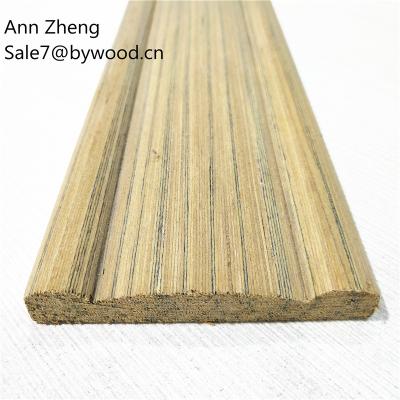 China Interior Decoration Accept Customized Size And Profiles Wood Moldings Ornamental Wood Moldings for sale