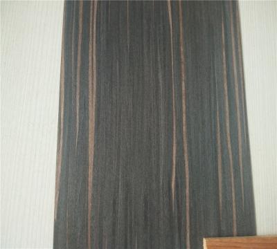 China Thin Ayous Timber Timber Sheet Reconstituted Veneer For Skateboards for sale