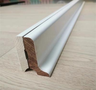 China Contemporary China Factory MDF Baseboard Molding Flooring Wood Baseboard Moldings Wall Baseboard for sale