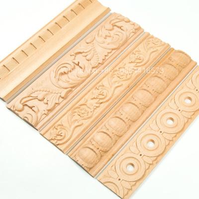 China Kinds Of Style Decorative Wood Architraves 18mm MDF Baseboard Molding Molding for sale