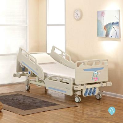 China Crank Manual Hospital Metal A-1 Size Manual Hospital Beds 3 Adjustable Bed Portable Manual Medical Bed For Sale for sale