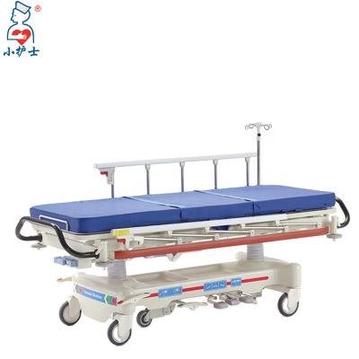 China Plastic Multi-function E-8 Hydraulic Stretcher Inpatient Transfer Emergency Stretcher Hospital Stretcher Prices for sale