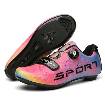 China Independ Buckle Factory New Ciclismo Mtb Shoes Men's Sneakers Women SPD Cycling Mountain Bike Shoes Original Auto Lock Superstar Bicycle Shoes for sale