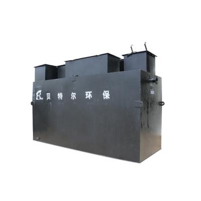 China Septic Tank Domestic Bioreactor Hotels Underground Compact Biogas Sewage Treatment Plant for sale