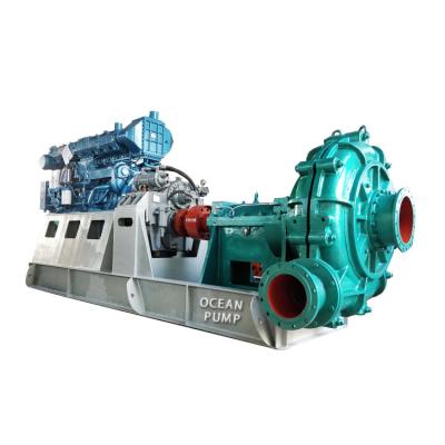 China Mining Industry Sand Mud Suction Pumping Set Driven By Motor Or Diesel Engine For Construction Dredging for sale