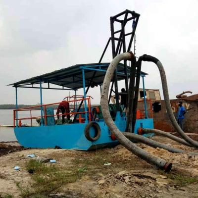 China High Quality Sand Suction Dredger Dredging Barge For Sale for sale