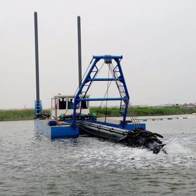 China Construction worksÂ   500 Meters Distance Mining Pump Dredger 8 Inch Cutter Suction Sand Pump Dredger 10 Meters Drive Hydraulic Dredger Depth Dredge for sale