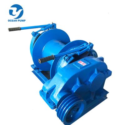 China BOAT 4 ton 5 ton electric winch for sand suction pipe lift for sale