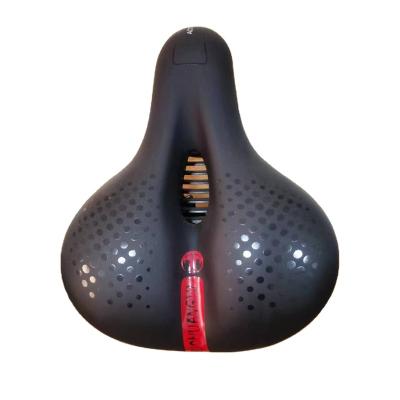 China Wholesale Quality Soft Comfortable City Bike BMX Saddle Leather Bike Seat Made In China Car Men Black Fashionable for sale