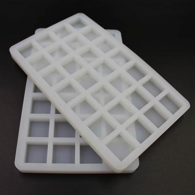 China Cavidad transparente los 26x16x1.5cm del molde 28 del caramelo del silicón del chocolate en venta