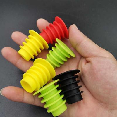 China Reusable Wine Stopper Silicone Bungs For Wine Barrels Anti Slip Harmless for sale