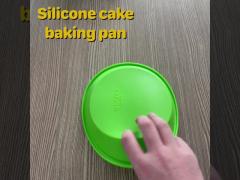 Durable Non-Stick Food Grade BPA Free Round Silicone Cake Mold Baking Mold Baking Pan