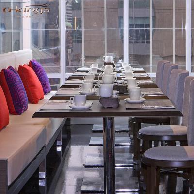 China Solid wood table and chair restaurant for sale