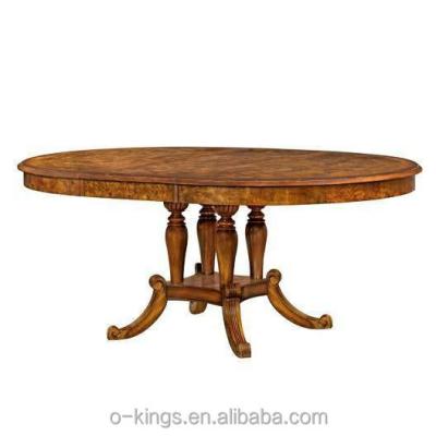 China Classic Round Solid Wood Dining Table /round Dining Table / Solid Wood Dining Table for sale