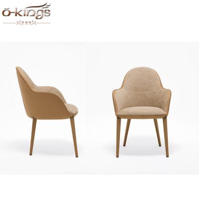 China Good Quality Southwestern Wood Legs Fireproof Antique Vintage Dining Chairs Nordic Upholstered Modern Dining Chair for sale