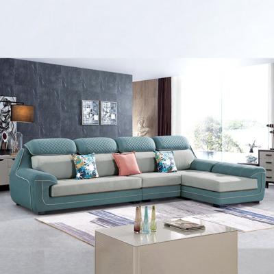 China Factory Supplier Convertible Lounge L Shape Foldable Sleeper Sofa With Bed for sale