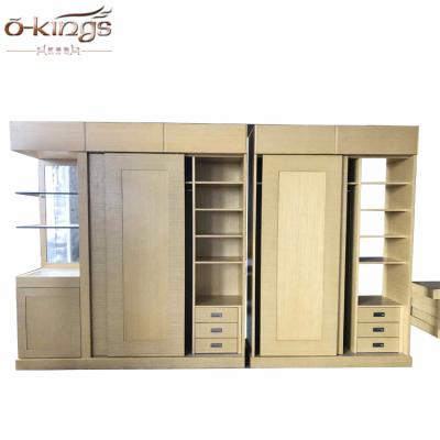 China PANEL modern hotel cabinet furniture wardrobe for sale, hotel wardrobe designs for sale