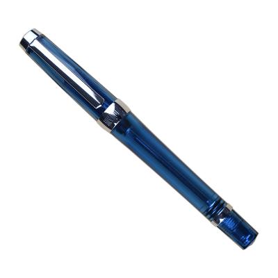 China Jiangxi Pen Manufacture High Quality Plastic Clear Fountain Pen Student For Gift for sale