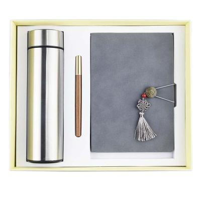 China Custom Agriculture 2021 High-end Quality Color Business Notebook Pen Gift Set With Digital Journal Vacuum Mug for sale