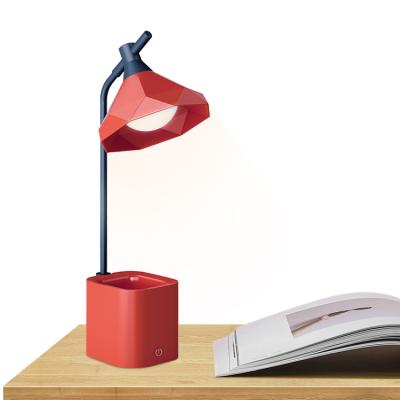 China Kinscoter Modern Rechargeable Portable Intelligent Soft Desk Lamp Bedroom Study Decoration Reading Lamp LED Table Lamp for sale