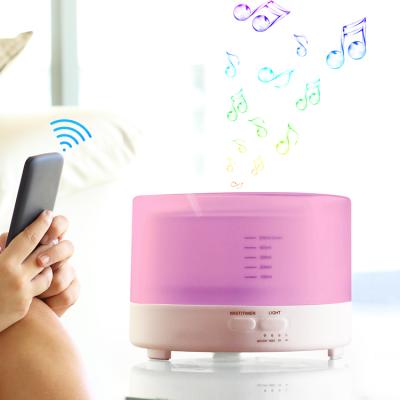 China Household Kinscoter Ultrasonic Air Humidifier Mini Portable Speaker Night Light Essential Oil Car Diffuser for sale