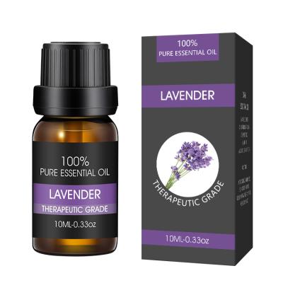 China Kinscoter Aromatic Wholesale 10ml Lemon Orange EssentialTea Tree Lavender 100% Pure Pure Natural Essential Oil for sale