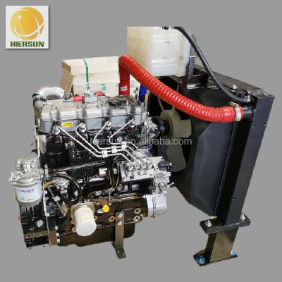 China Water Cooled 404D-22T Made By Model Perkins Diesel Engine 404D-22T 44.7KW 60HP Industrial Engine With Radiator for sale