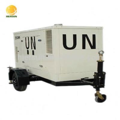 China Hot sale! ! ! 20kva--500kva two four wheel mobile generator for construction HSM20-HSM500 for sale