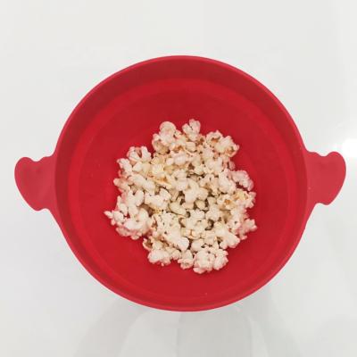 China Disposable Custom Collapsible Popcorn Bowl With Lid ODM Mini Silicone Microwave Popcorn Popper OEM Manufacturer for sale