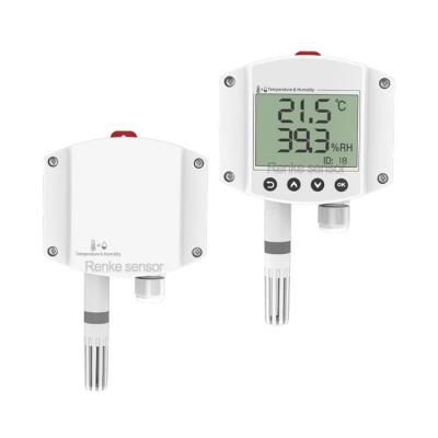 China Industrial Temperature Measuring Wall Mounted RS-WS-*-2D-* Temperature Air Temperature Humidity Meter Monitor Analog RH Sensor RS485 for sale