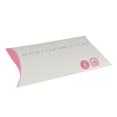 China Large Recyclable High Quality Collapsible Packaging Pillow Boxes for sale