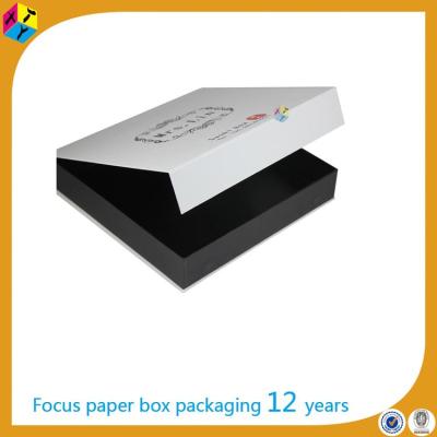 China Recycled Materials Customized Flip Box Top Packaging Food Gifts for sale