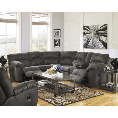 China Adjustable Leather Recliner Sofa Set Living Room Couch American Sectional Furniture 7 Seater Corner Sofa Set (Other) for sale