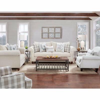 China (Other) Furniture Fabric Adjustable Cheap Upholstered Farmhouse Furniture Sofa Two Seat for sale