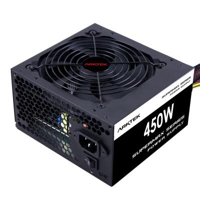 China ARKTEK VOLTRON AK-ATX450WW 450W ATX12V Series Desktop CBs Certified Active PFC Power Supply for sale