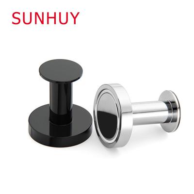 China Industrial I-Shaped Metal Wine Magnet Thumbtack Magnetic Black/Silver D36*40 Strong Creative Office Whiteboard Magnet for sale