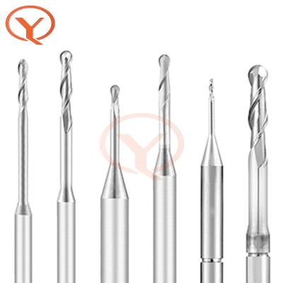 China CAD Cam Pmma Wax Cnc CVD PVD Coating Dental CAD CAM Desktop End Mill for sale