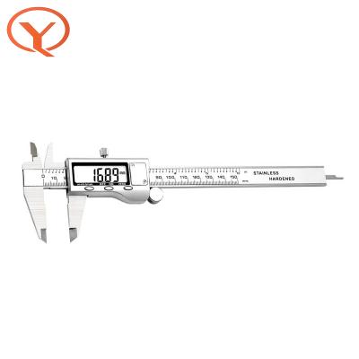 China Qiye Digital Portable and High Accuracy Gauge Tool Stainless Steel Measuring Vernier 300mm with LCD Screen Inch/Millimeter Conversion for sale